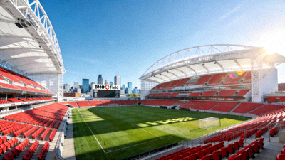 加拿大多伦多BMO Field足球场日景
