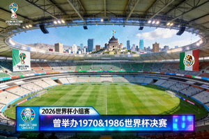 阿兹特克体育场内部，2026世界杯小组赛场馆，位于墨西哥城，曾举办1970和1986年世界杯决赛