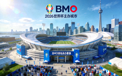 多伦多城市风光，2026世界杯主办城市，BMO球场将承办赛事