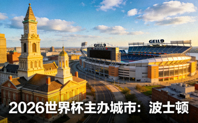 波士顿历史建筑与吉列体育场，2026世界杯主办城市