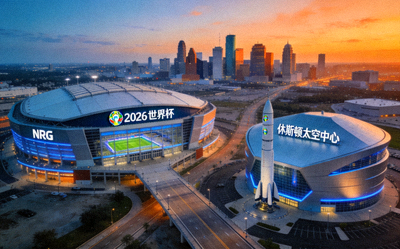 2026世界杯主办城市休斯顿，NRG体育场及太空中心