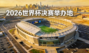 纽约/新泽西大都会人寿体育场，2026世界杯决赛举办地，空中俯瞰图