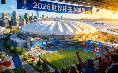 温哥华BC Place体育场，加拿大西海岸赛场，2026世界杯主办城市之一